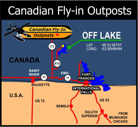 Canadian Fly in Map - Driving Directions